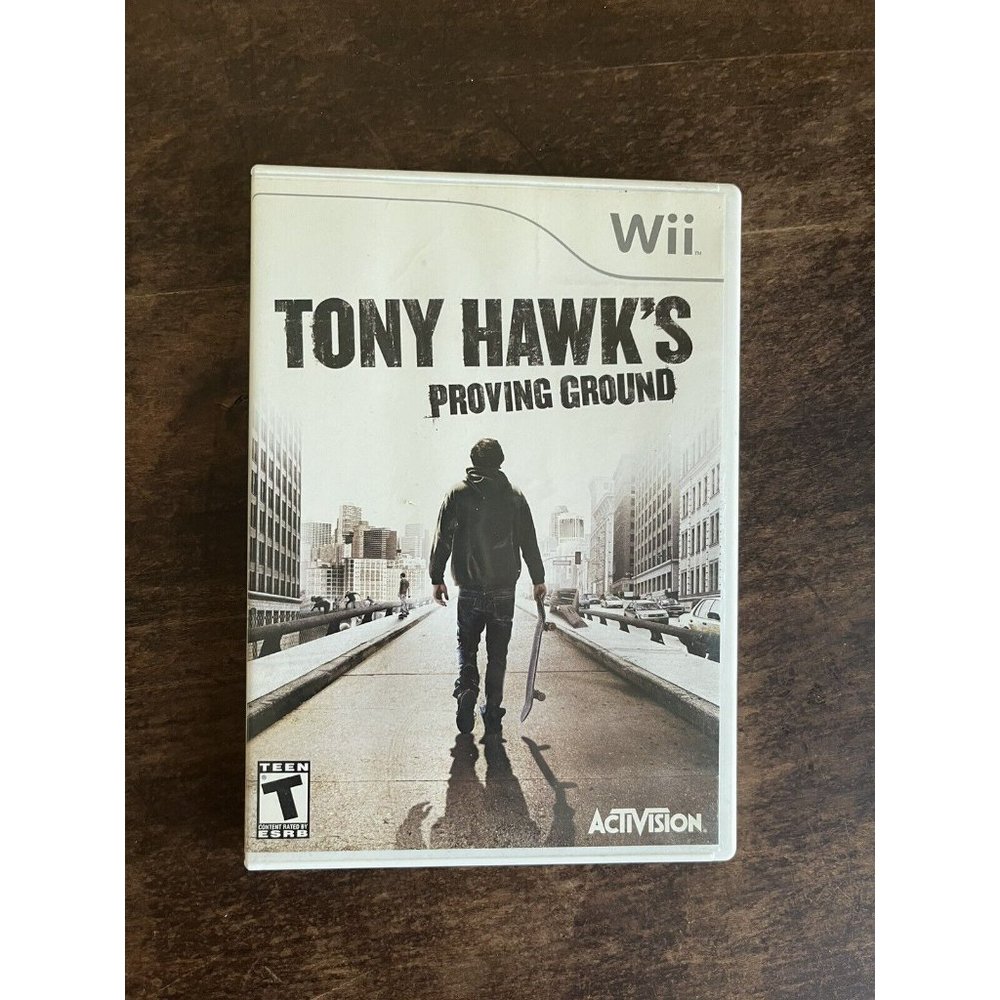 Tony Hawk's Proving‎ Ground (Nintendo Wii, 2007) Game Manual and Case